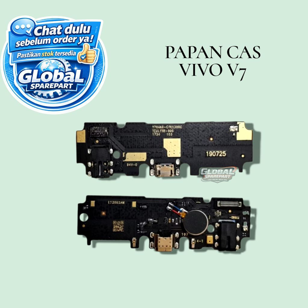 PAPAN CAS VIVO V7 - CONECTOR CAS FULL IC KUALITA ORIGINAL