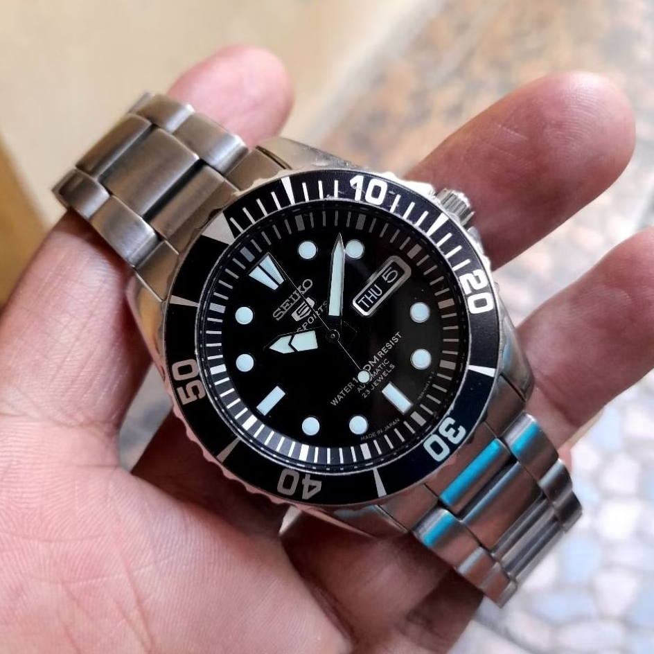 seiko sea urchin snzf17k1 rare item original fullset seken bekas preloved