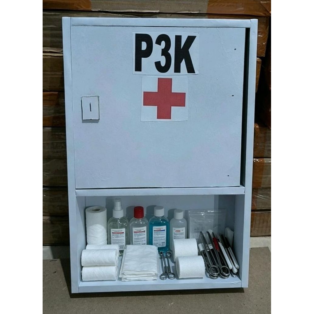 KOTAK P3K DINDING/KOTAK OBAT/TEMPAT PENYIMPANAN OBAT