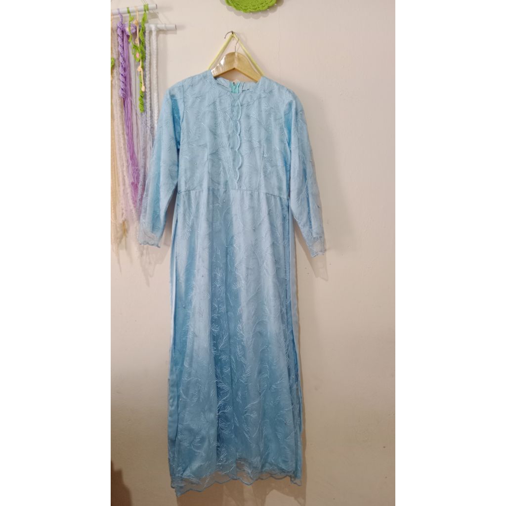 preloved gamis brokat