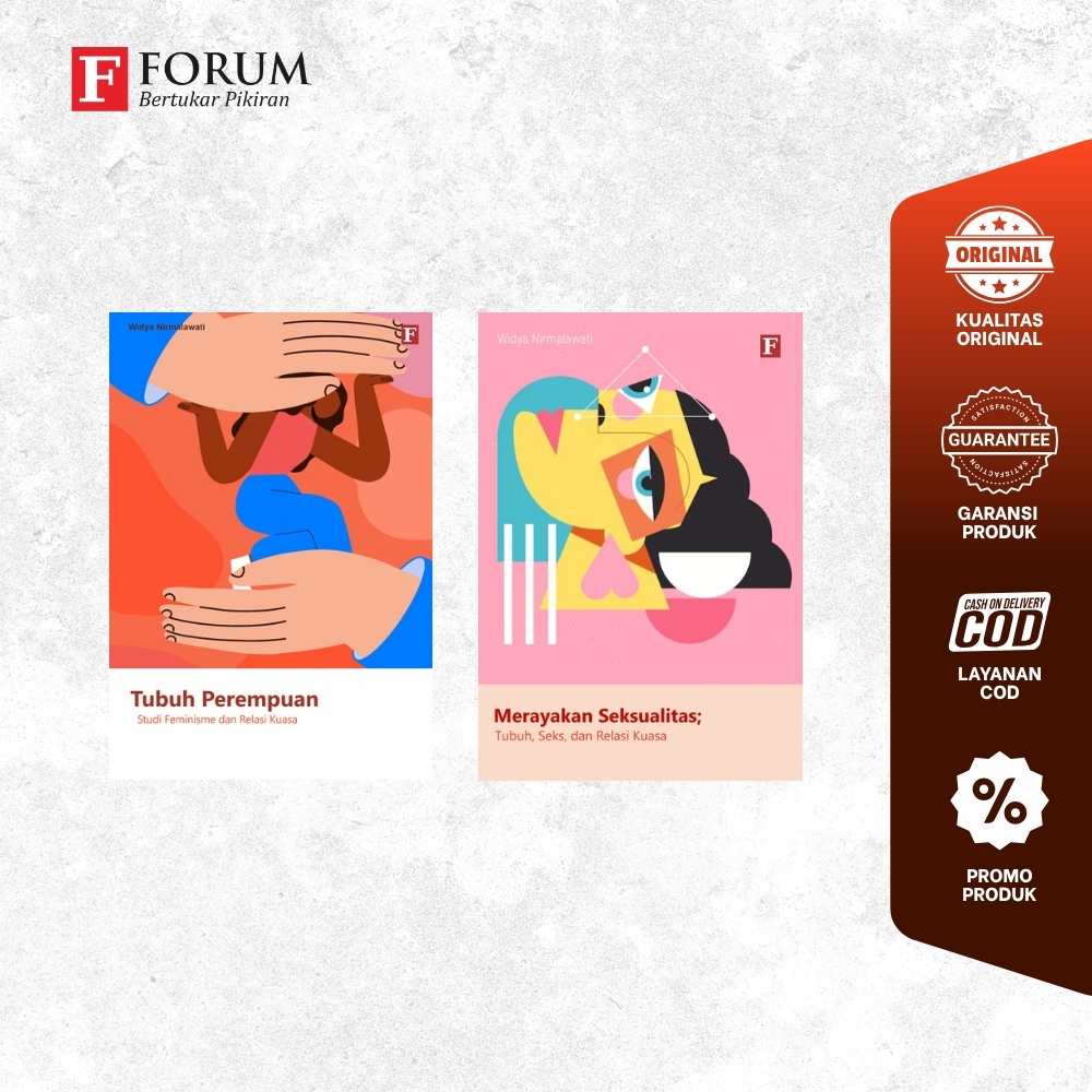 Paket Buku Feminisme - Tubuh Perempuan - Merayakan Seksualitas - Buku tentang Perempuan