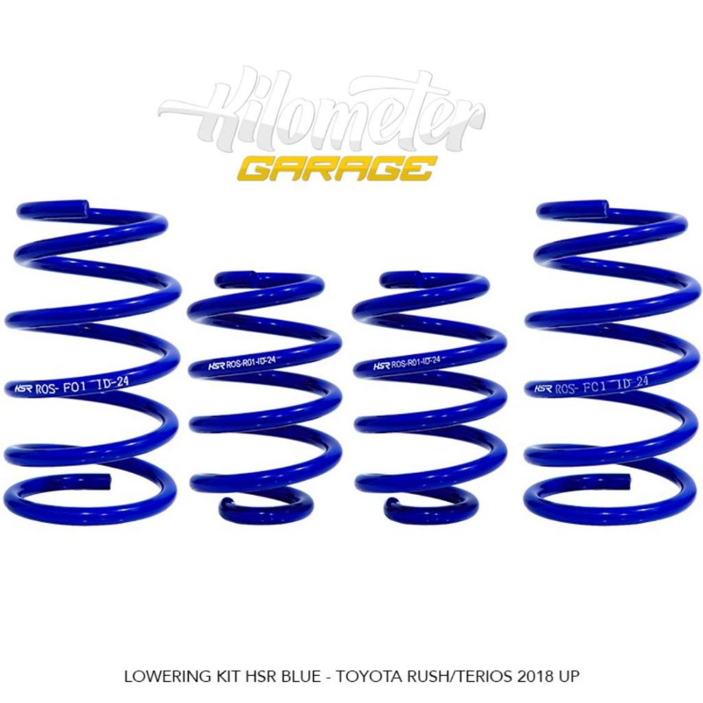 LOWERING KIT HSR BLUE - TOYOTA RUSH/TERIOS 2018 UP