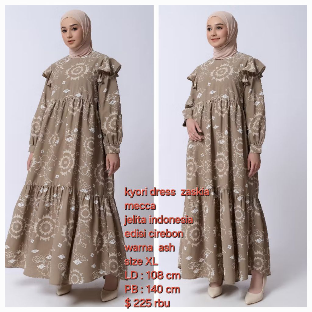 gamis Zaskia Mecca