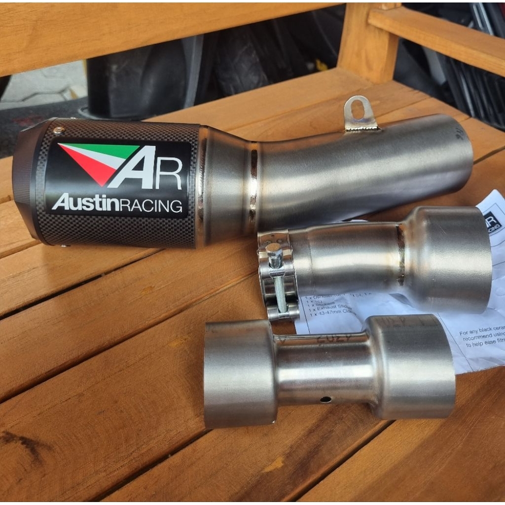 KNALPOT SLIP ON AUSTIN RACING YAMAHA R6 ORIGINAL