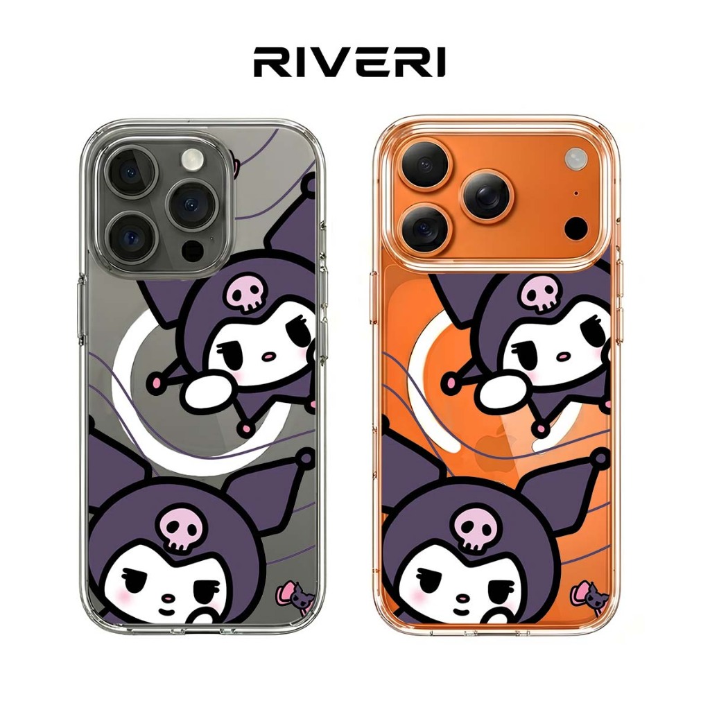 RIVERI Magsafe Hybrid Case Strong Magnet iPhone Series Kuromi
