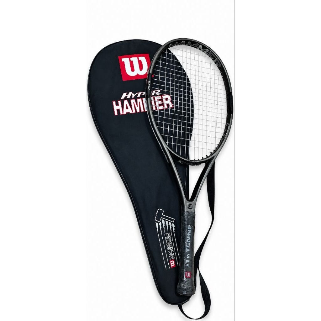 RAKET TENIS Wilson Hyper Hammer PWS Original Bekas Mulus + Sarung Raket
