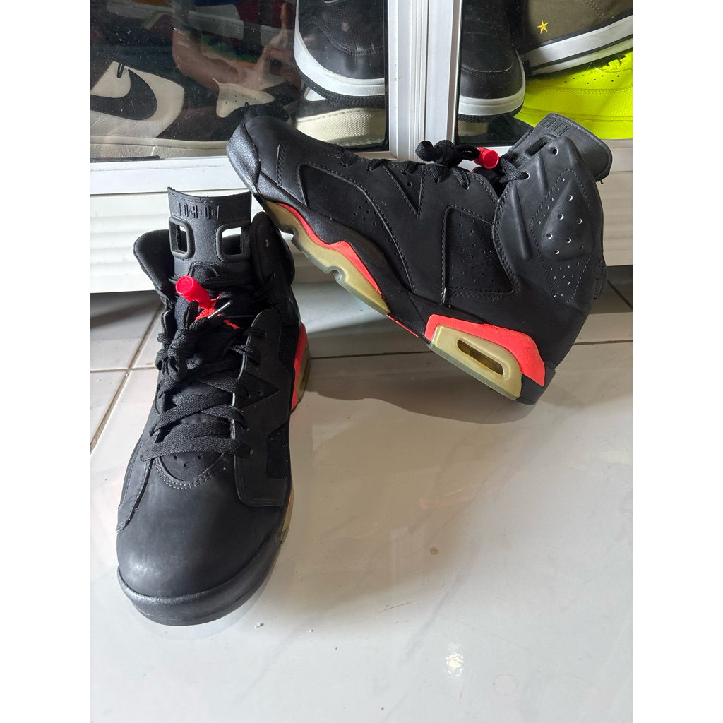 Jordan 6 Retro Infrared Black size 44.5/28.5cm