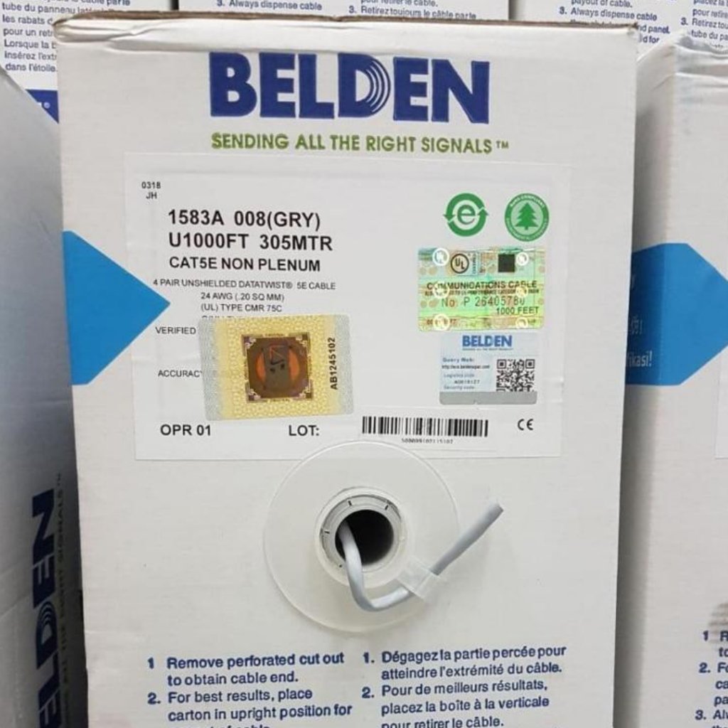 Kabel Belden UTP cat5e / belden cat 5e / kabel cat.5e - 305m ori USA