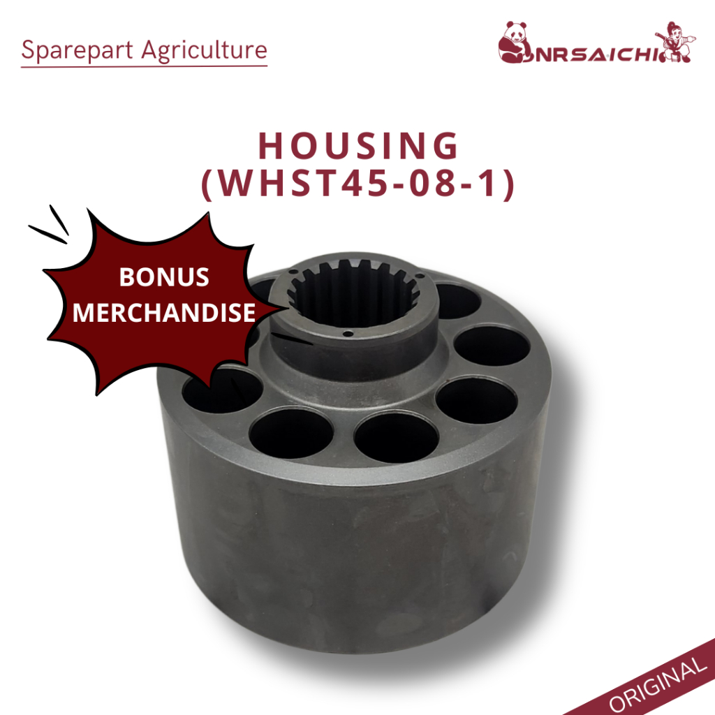 Housing Cylinder WHST Blok HST 45cc Combine Harvester MAXXI BIMO Original NR Saichi