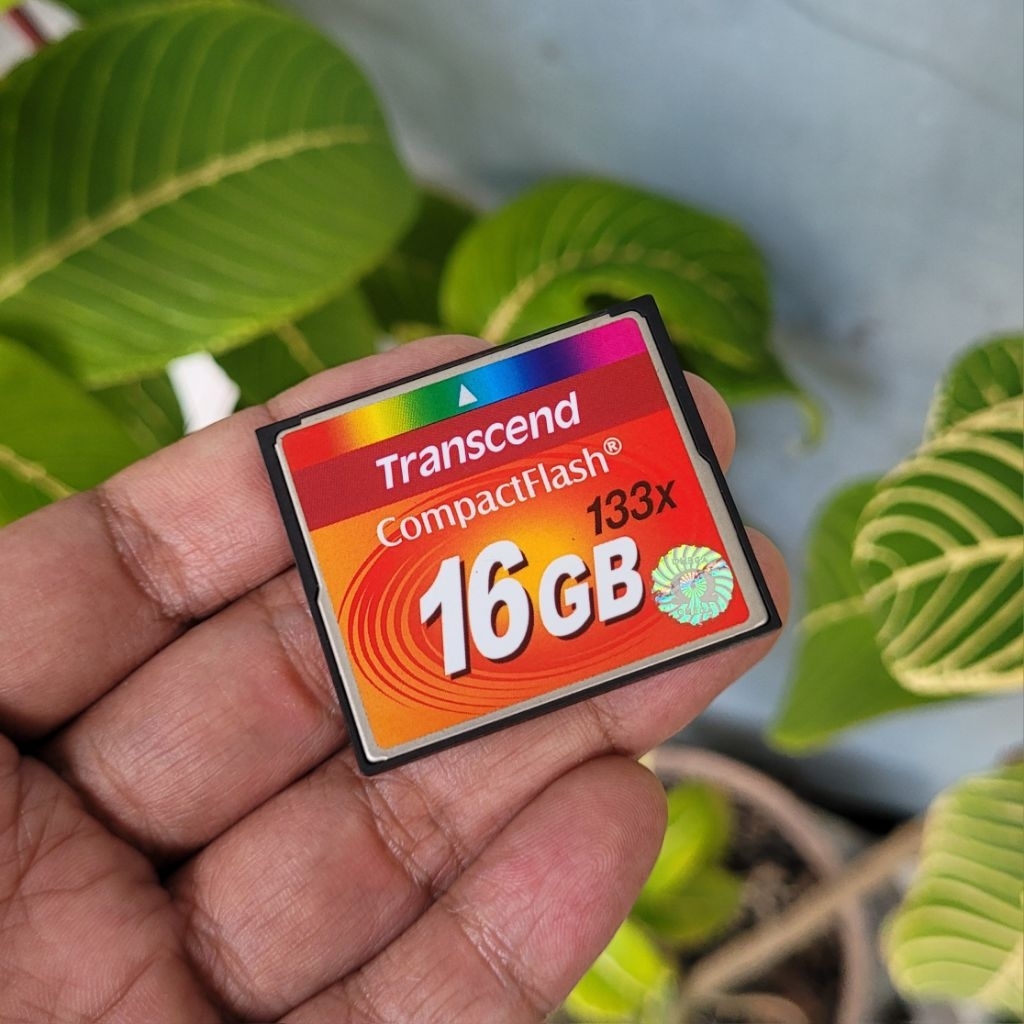CF Transcend 16gb Compact Flash Memory Card Like New