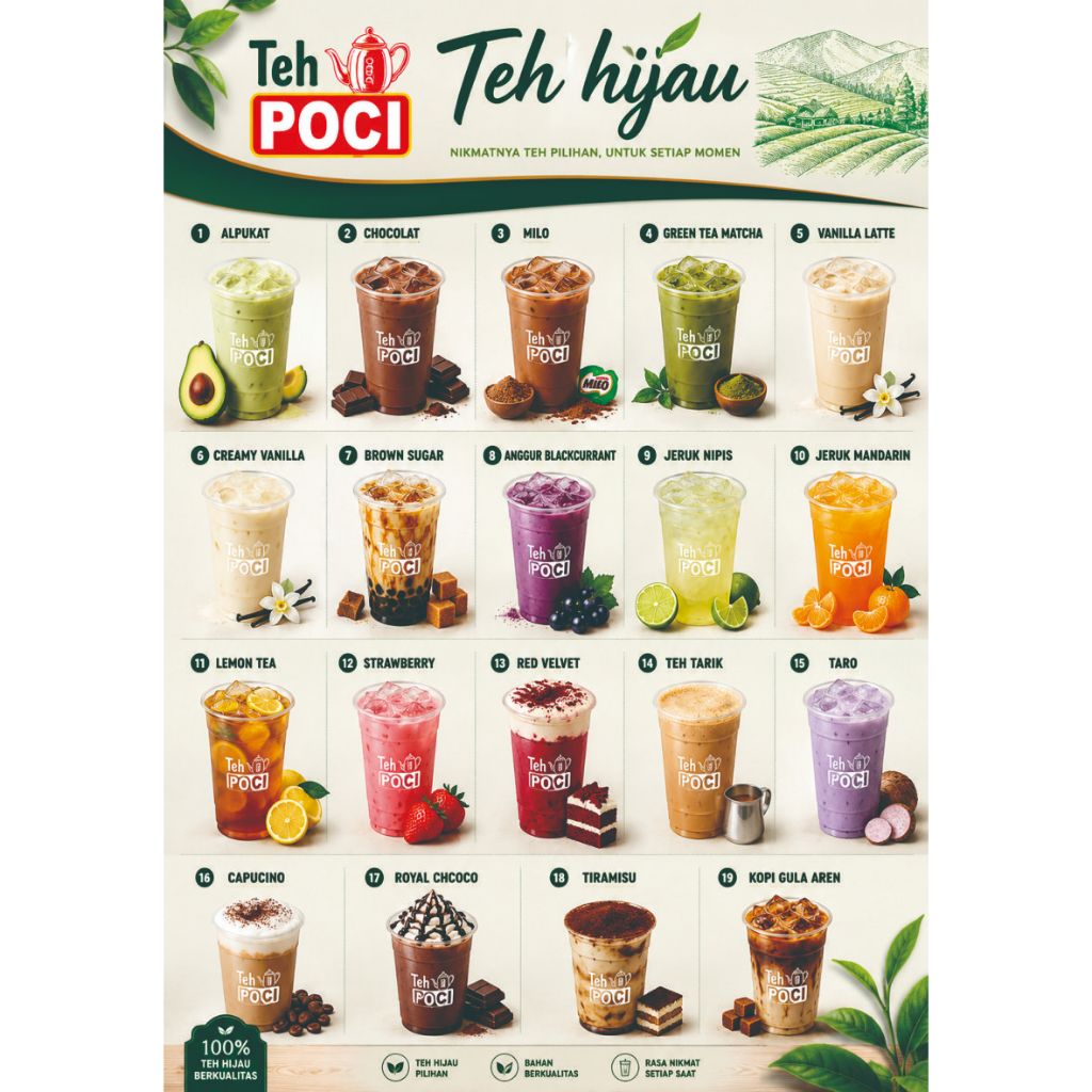 cetak menu ukuran a4 dan a3 gratis desain  dan  laminating tebal 1 sisi