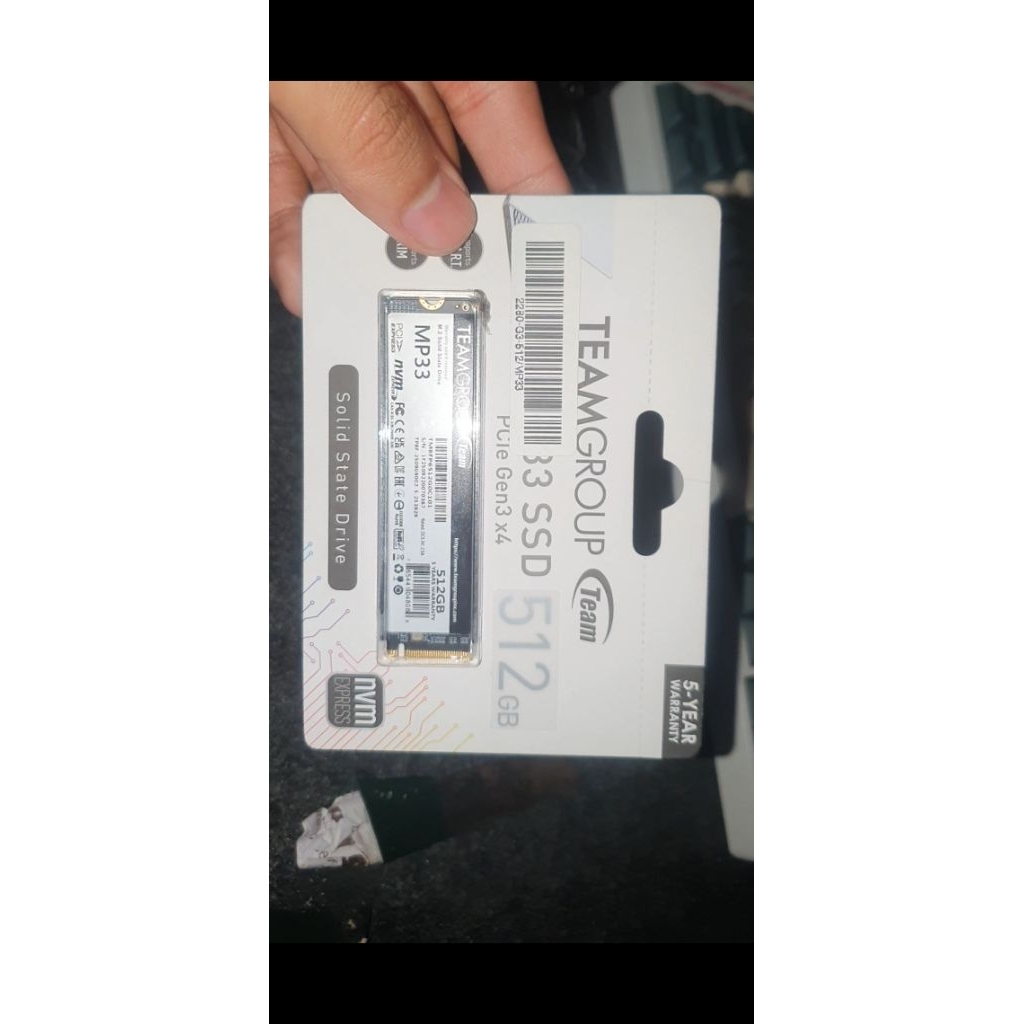 Team MP33 512GB segel