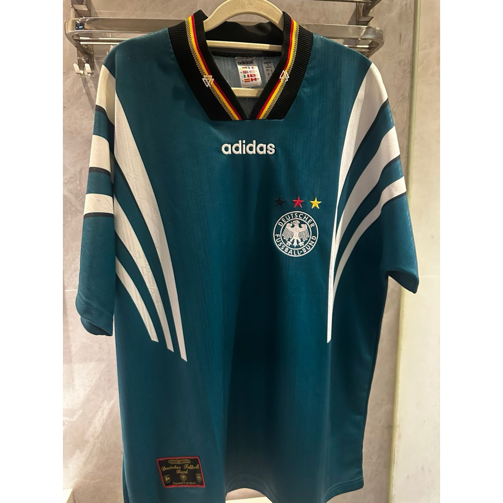 Jersey Jerman Away 1996 Repro