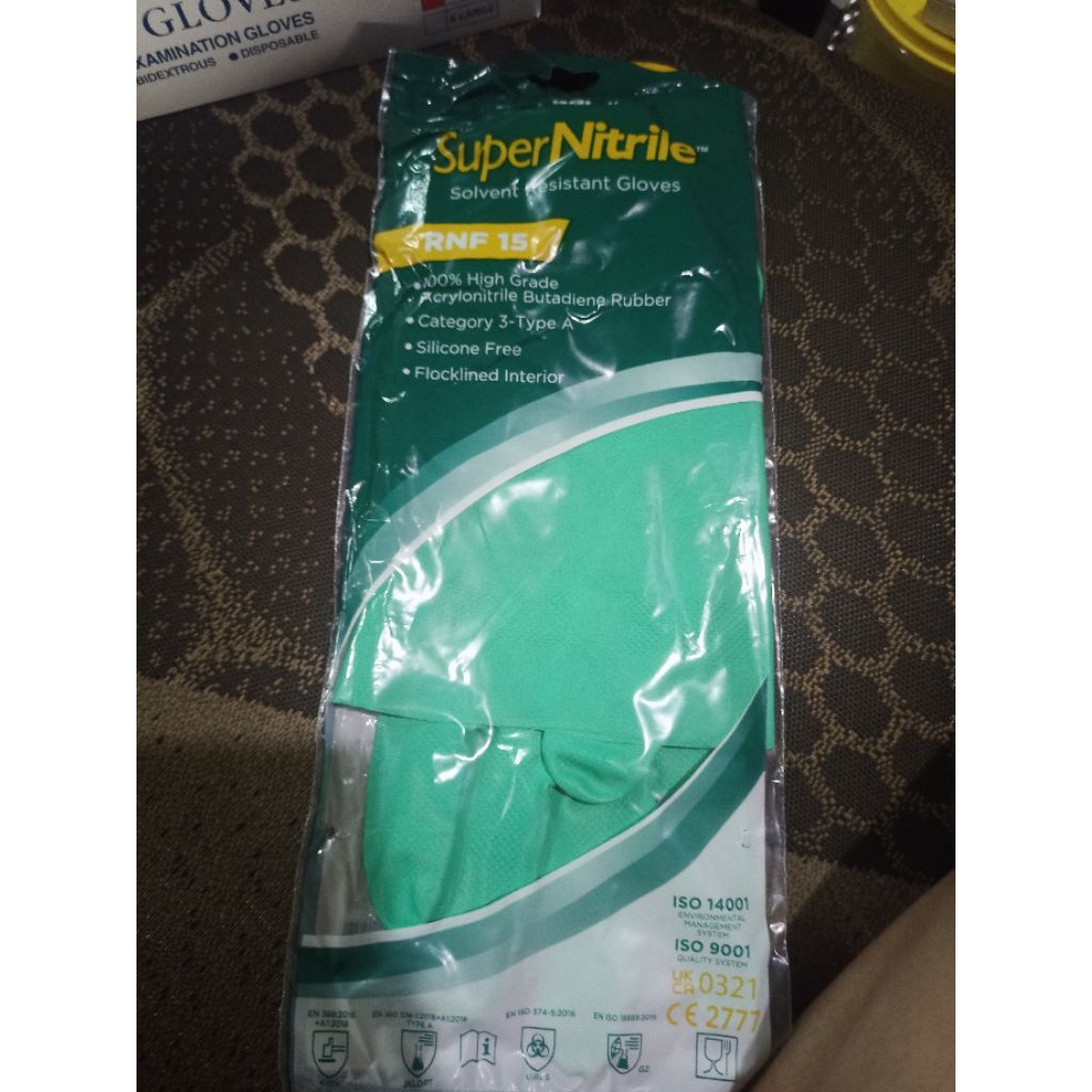 sarung Tangan Nitrile Rubberex RNF 15
