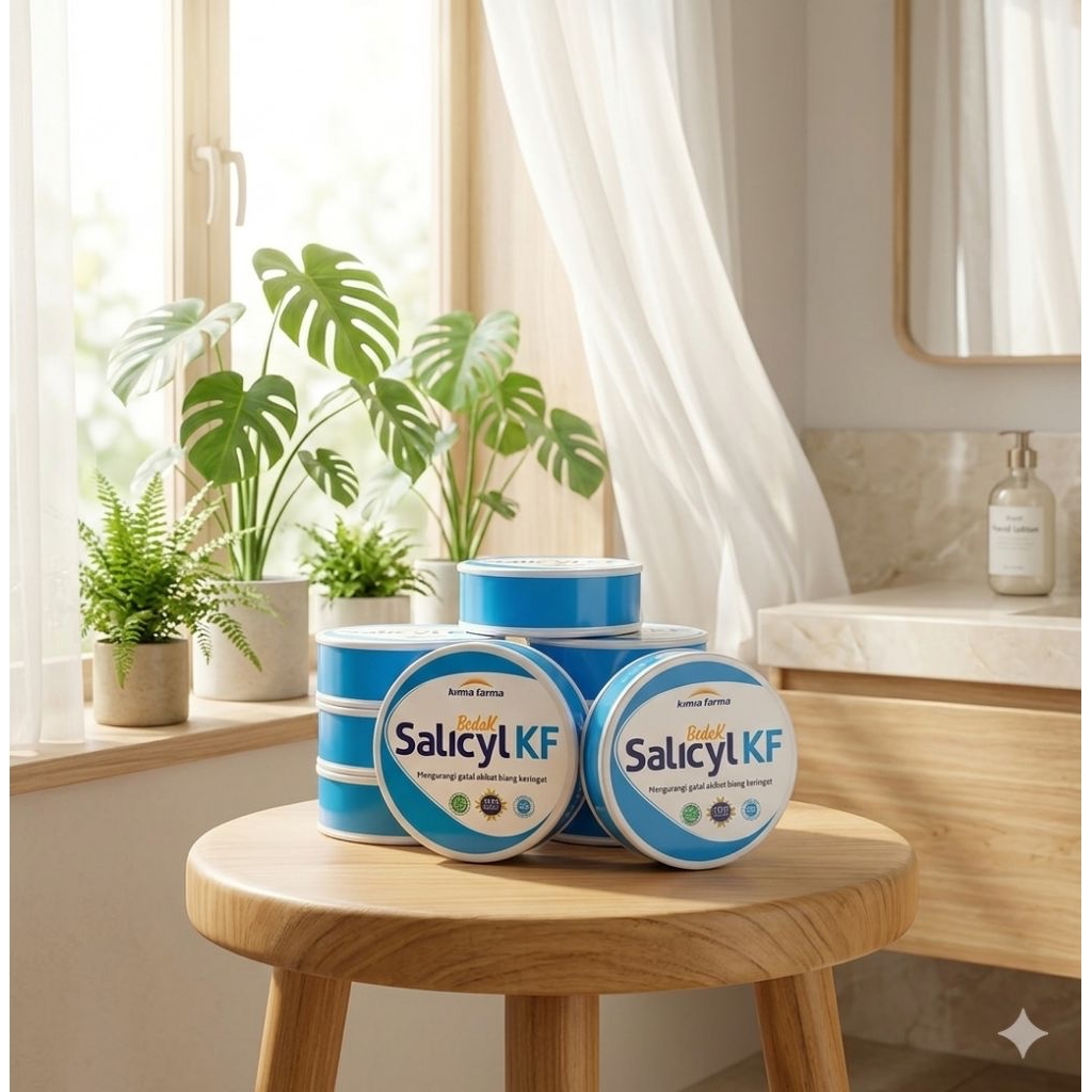 Bedak Salicyl 60gram Salicyl Kimia Farma PER 6 PCSS Bedak Salicyl Kimia farma