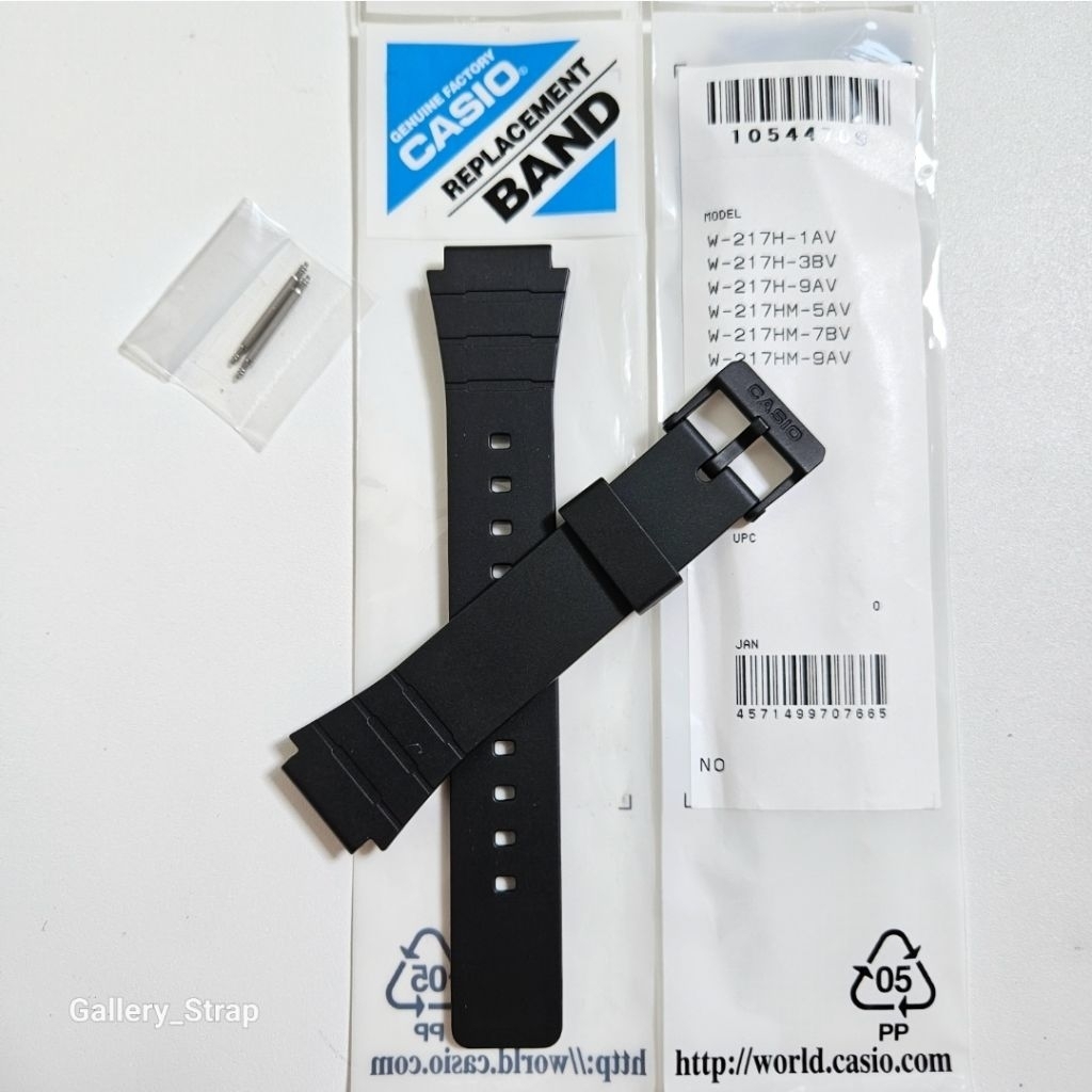 STRAP CASIO W-217H W 217H W 217HM W 217 ORIGINAL