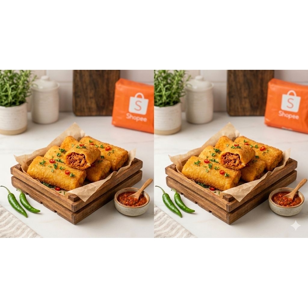 Risoles frozen Ayam Suwir Pedas