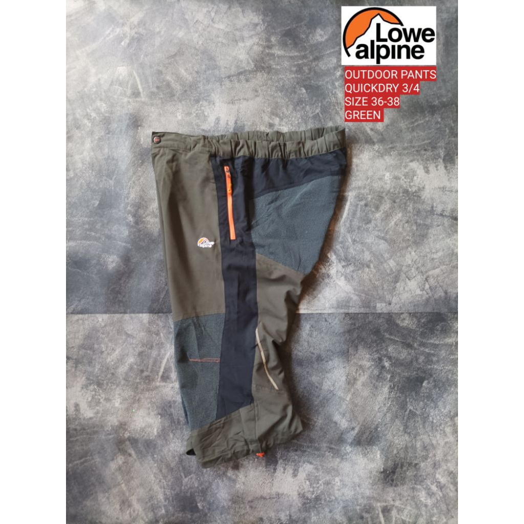 CELANA OUTDOOR LOWE ALPINE ( SIZE 36-38 MUAT )