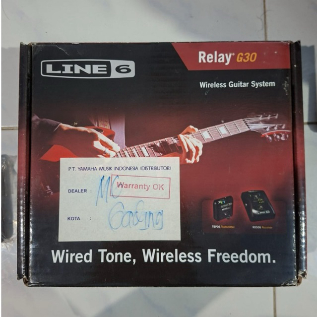 Line6 Relay G30 Guitar Wireless
