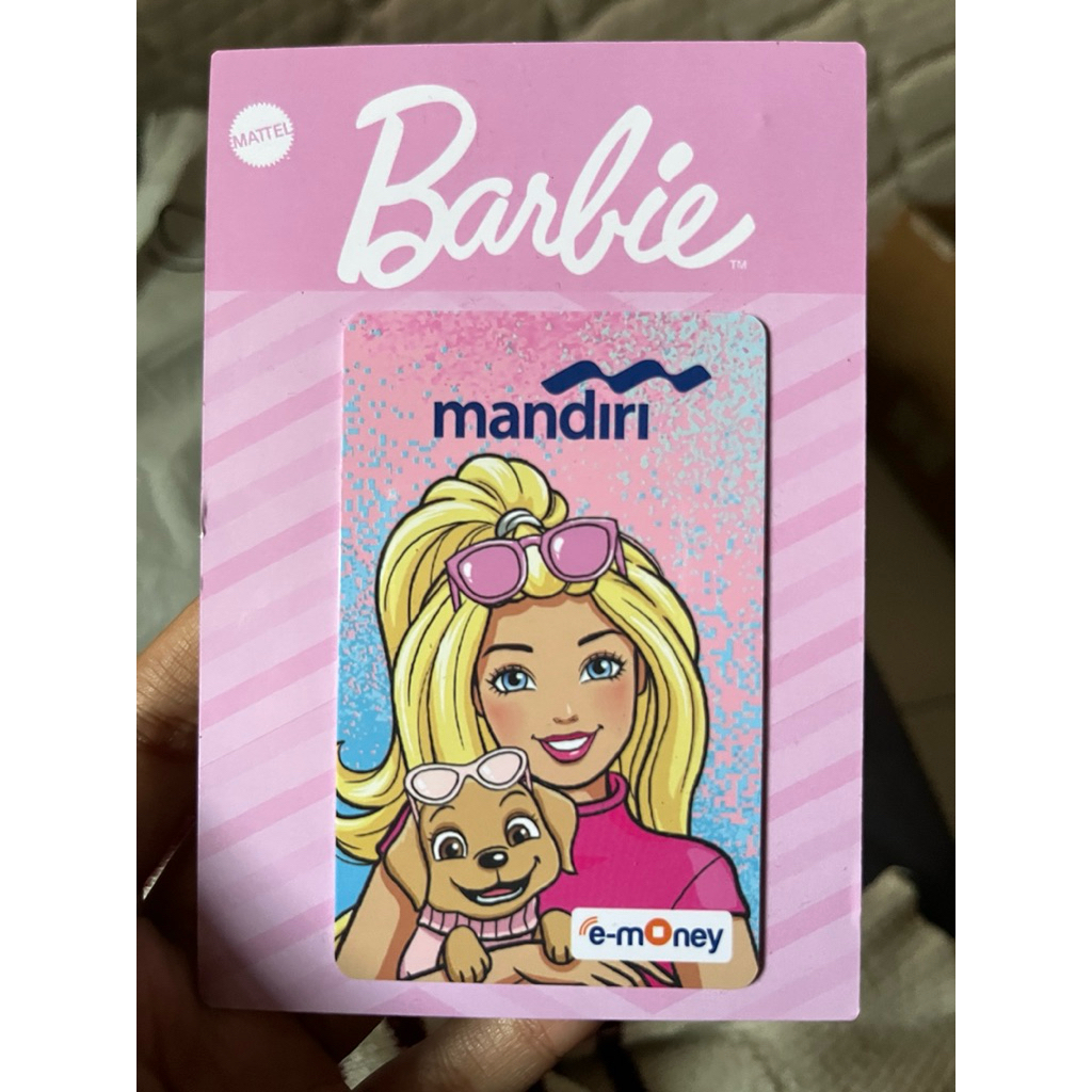 emoney mandiri edisi barbie