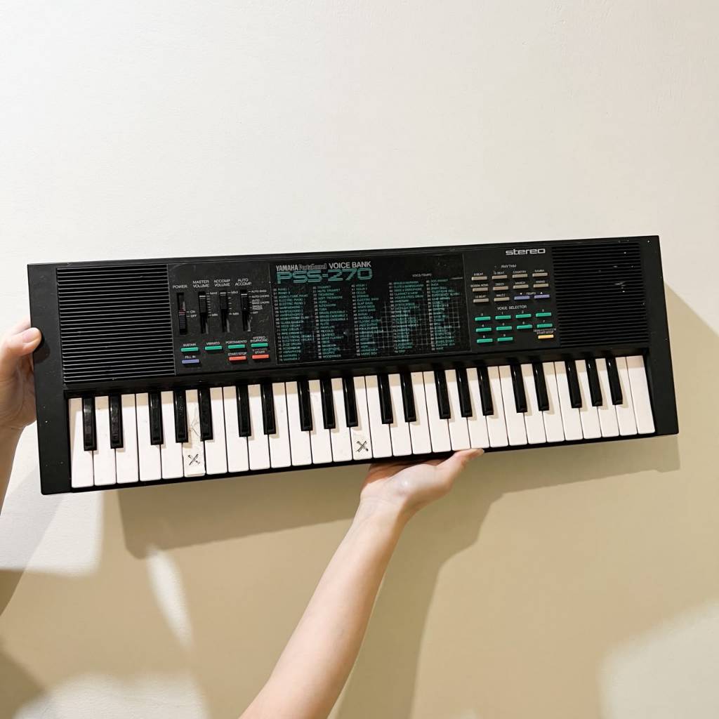 [PRELOVED] Piano Yamaha PSS-270 Kecil Second Ada 2 Note Rusak
