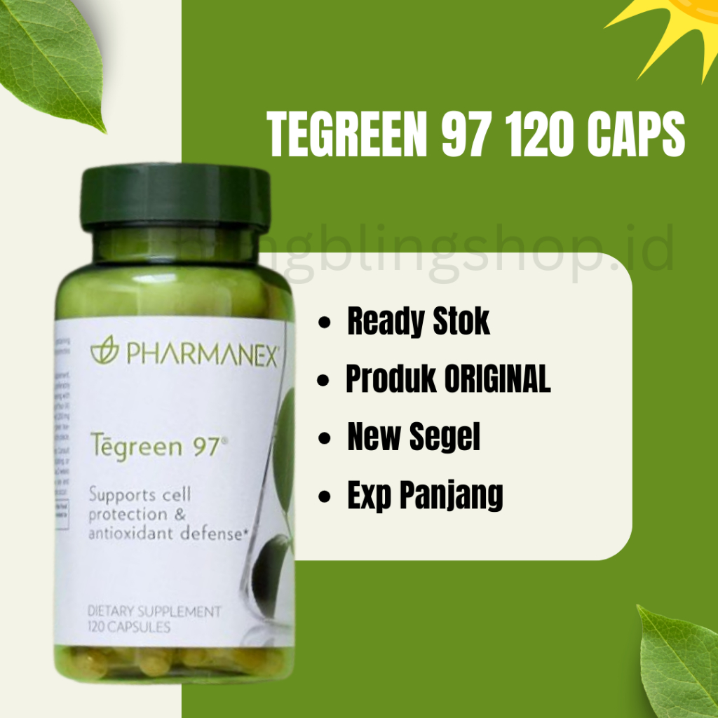 Tegreen97 Suplemen Antioxidan isi 120 ED 2027 Original