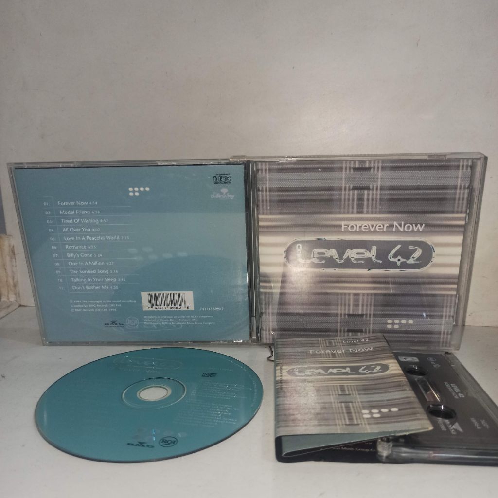 CD & kaset Level 42 - F O R E  V E R N O W import
