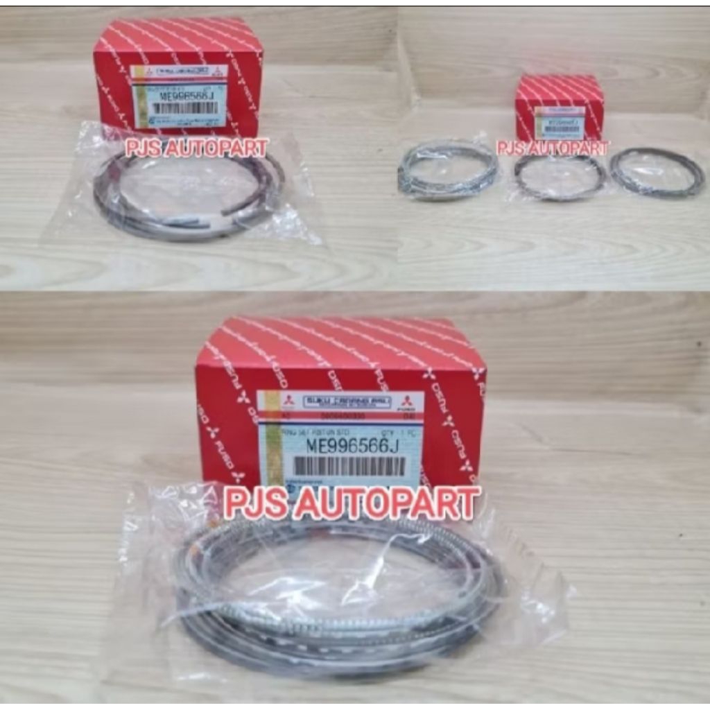 RING PISTON RING SEHER MITSUBISHI CANTER PS125 TURBO PS110 PS136HDX STD 1SET TIPE ASLI SUPERPAT MOBI