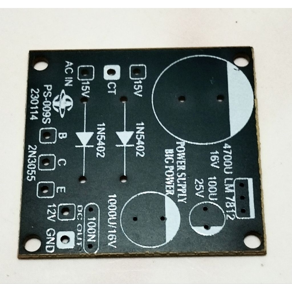 PCB Power Supply Big Power SATURN PS - 009S