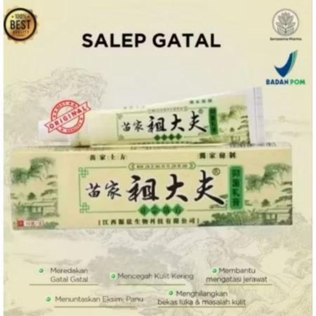 salep zudaifu asli 100% original salep kulit gatal