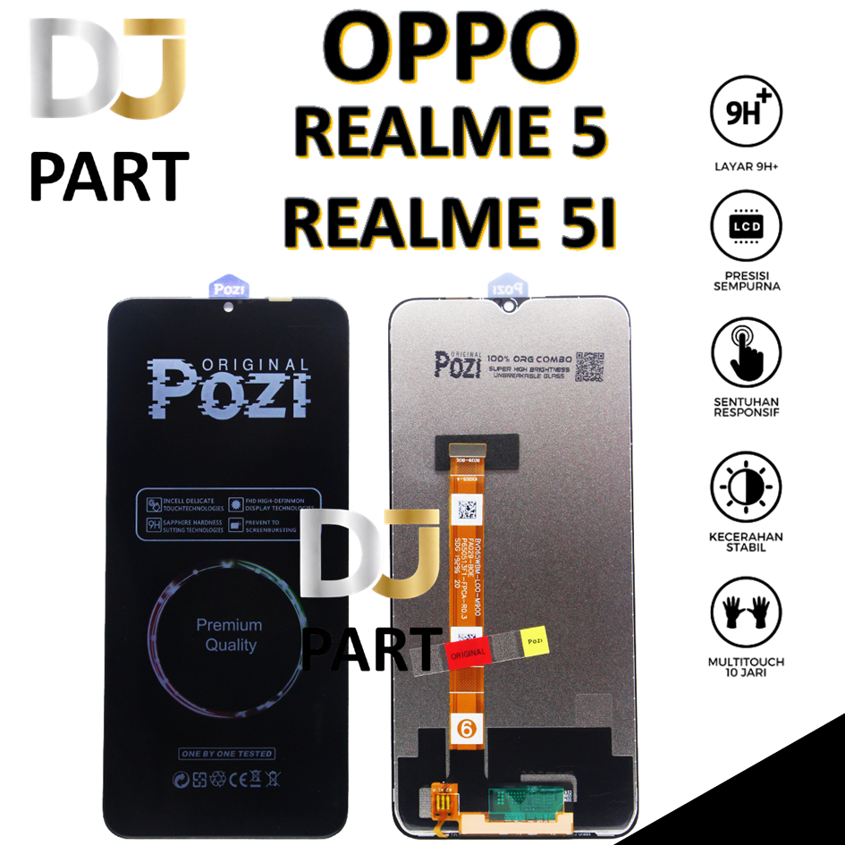 LCD TOUCHSCREEN REALME 5 / REALME 5I ORIGINAL 100%