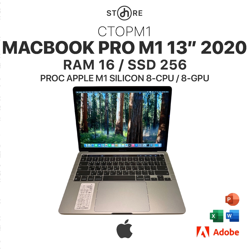 Second , Macbook Pro M1 2020 , 13" , 16/256 , Grey , CTOPM1