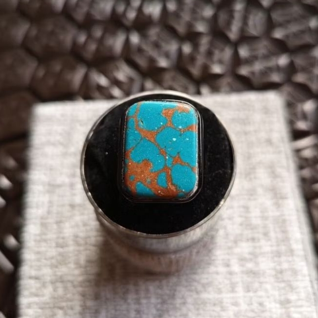 Cincin Pirus Kotak Ring Titanium