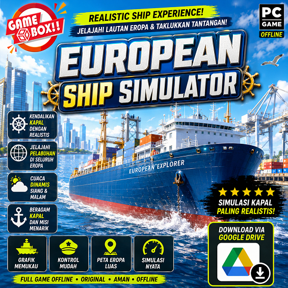 EUROPEAN SHIP SIMULATOR FULL GAME | 2016 - GAME PC