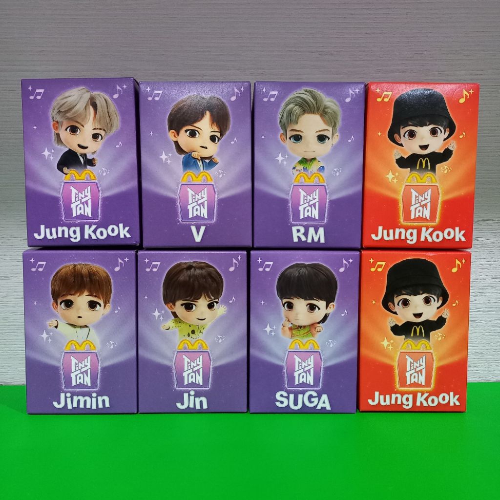 Mcdonalds x BTS Tiny Tan Figure