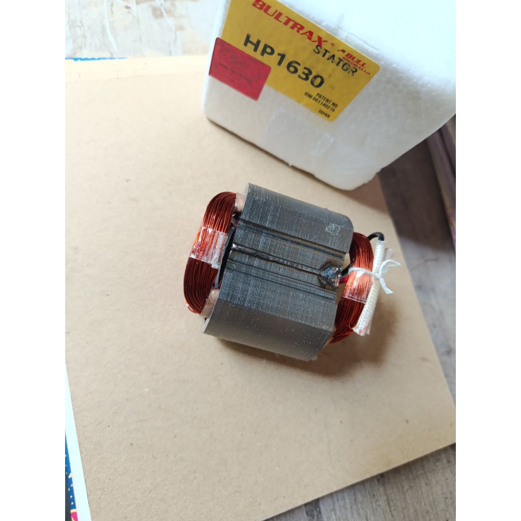 Stator mesin bor Makita HP 1630 merek Bull