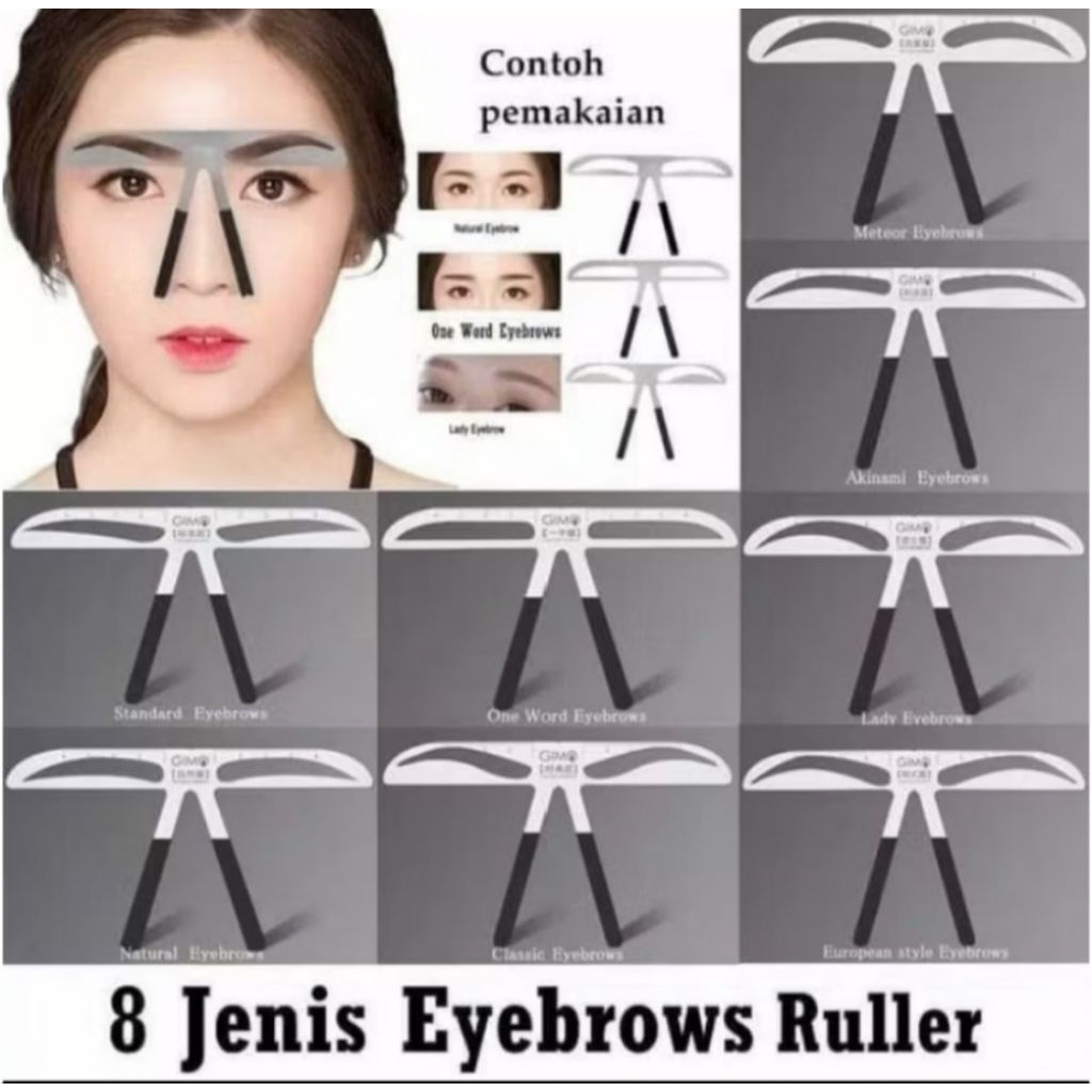 PENGGARIS ALIS/CETAK ALIS PRESISI/CETAK ALIS MUA