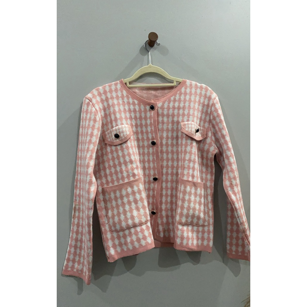 CARDIGAN PINK Preloved