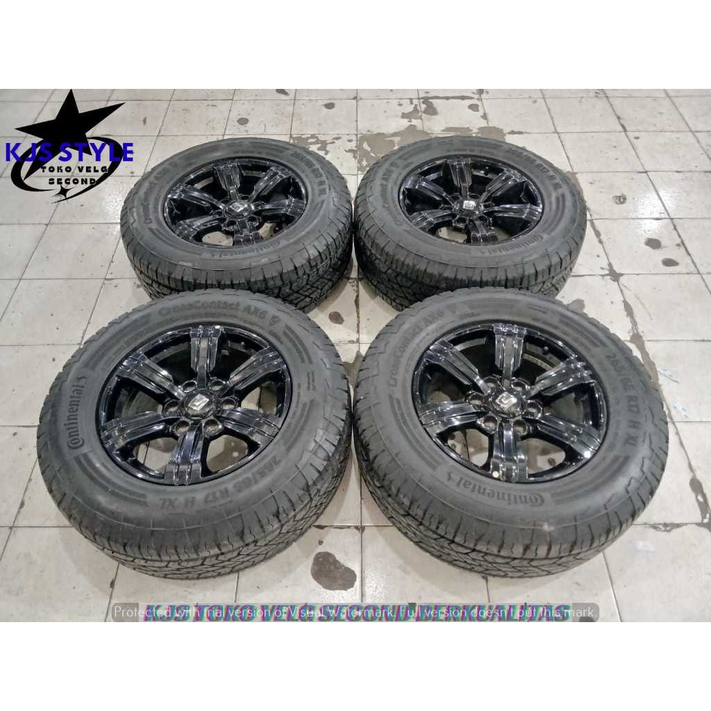 VELG RACING SECOND MODEL COPOTAN GWM TANK RING 17 PCD 6X139.7 PNP GWM TANK TRITON PAJERO STRADA DLL 