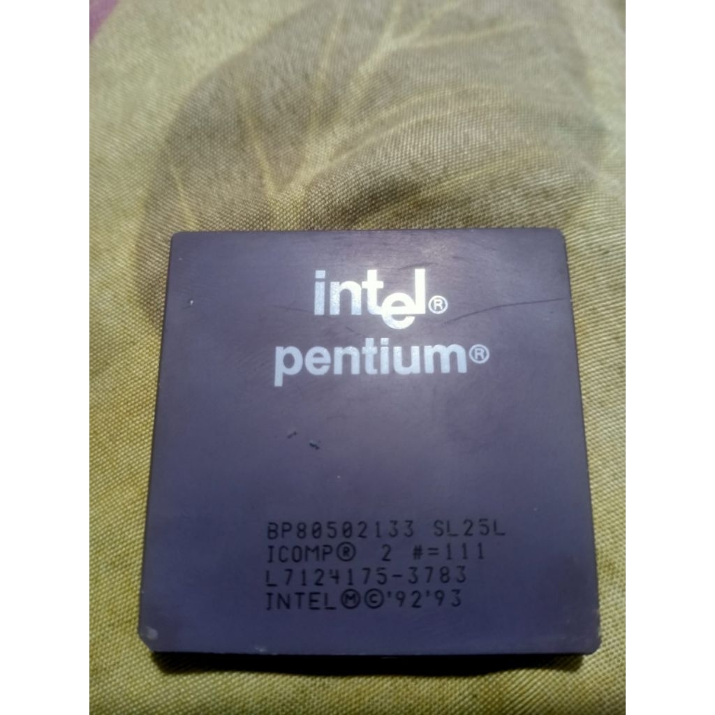 prosesor Cpu jadul bahan