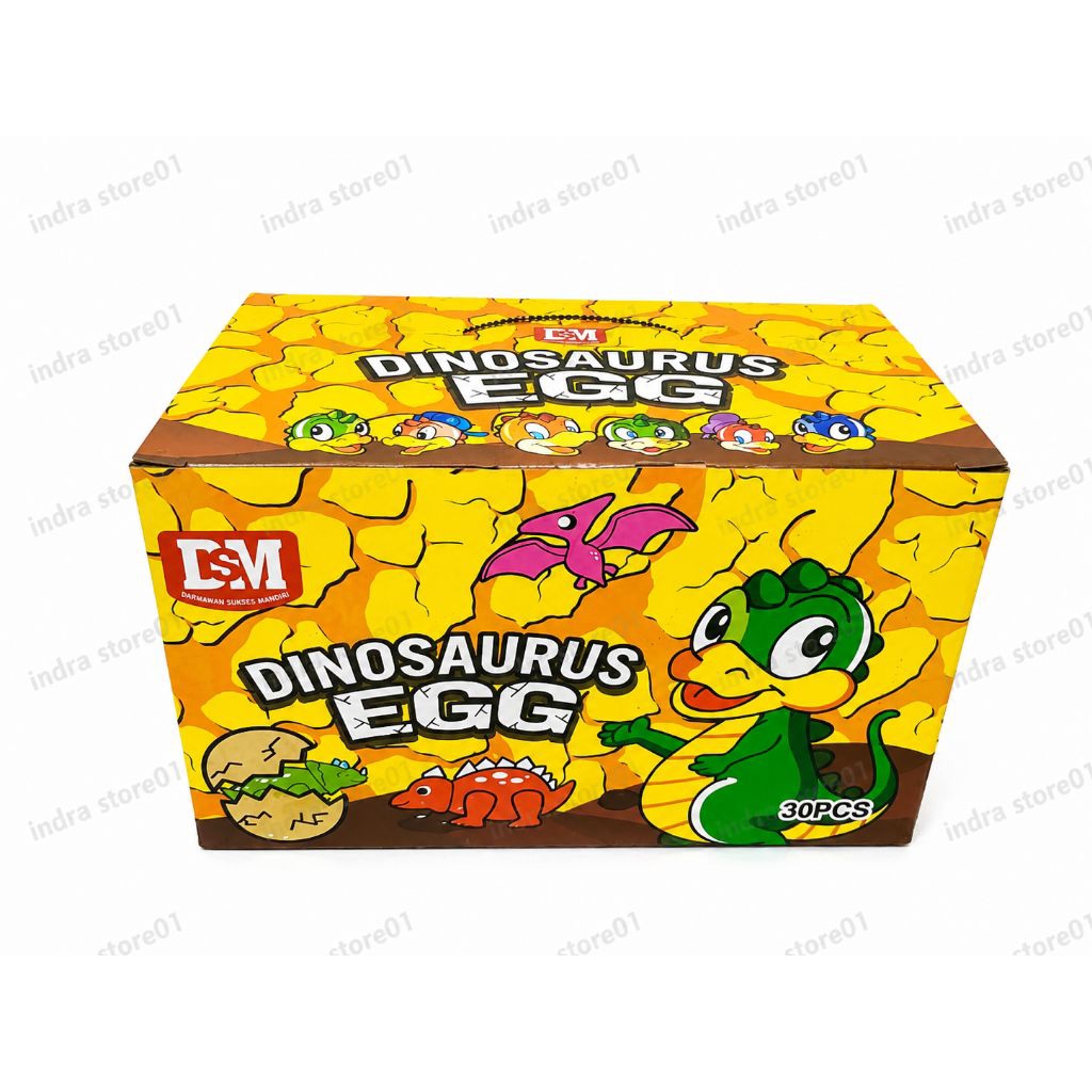 coklat kinerjoy dinosaurus egg isi 30 pcs