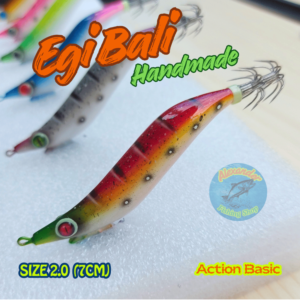 Egi Bali Handmade | Egi Kayu Handmade Asli Bali | Egi Capella Handmade | Umpan Cumi Kayu | Squidjig