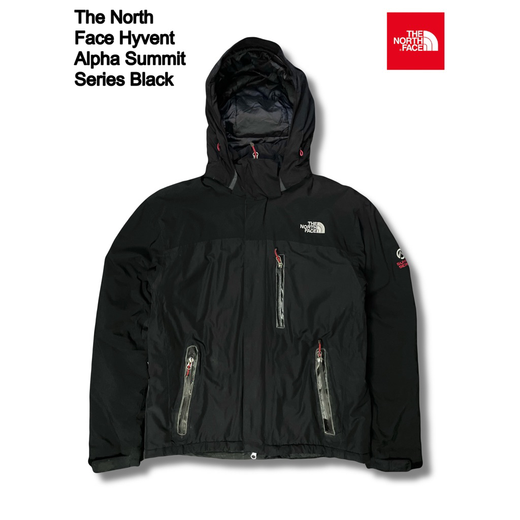 TNF The North Face Hyvent Alpha Series Black Hologram