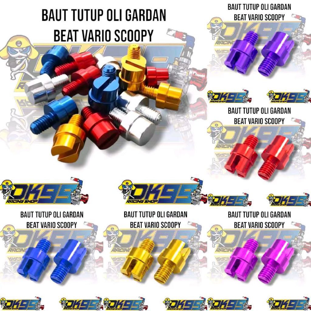 Baut Tutup oli gardan beat scoopy vario Genio gardan beat gardan vario gardan scoopy tutup oli garda
