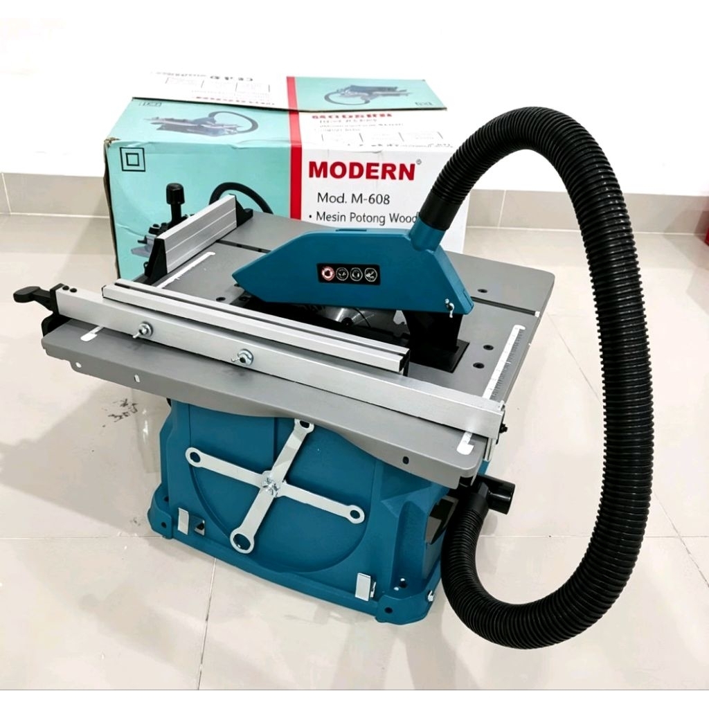 Modern M-608 / Table Saw MODERN M 608 / Meja Potong Gergaji Kayu Circular MODERN M608 8"