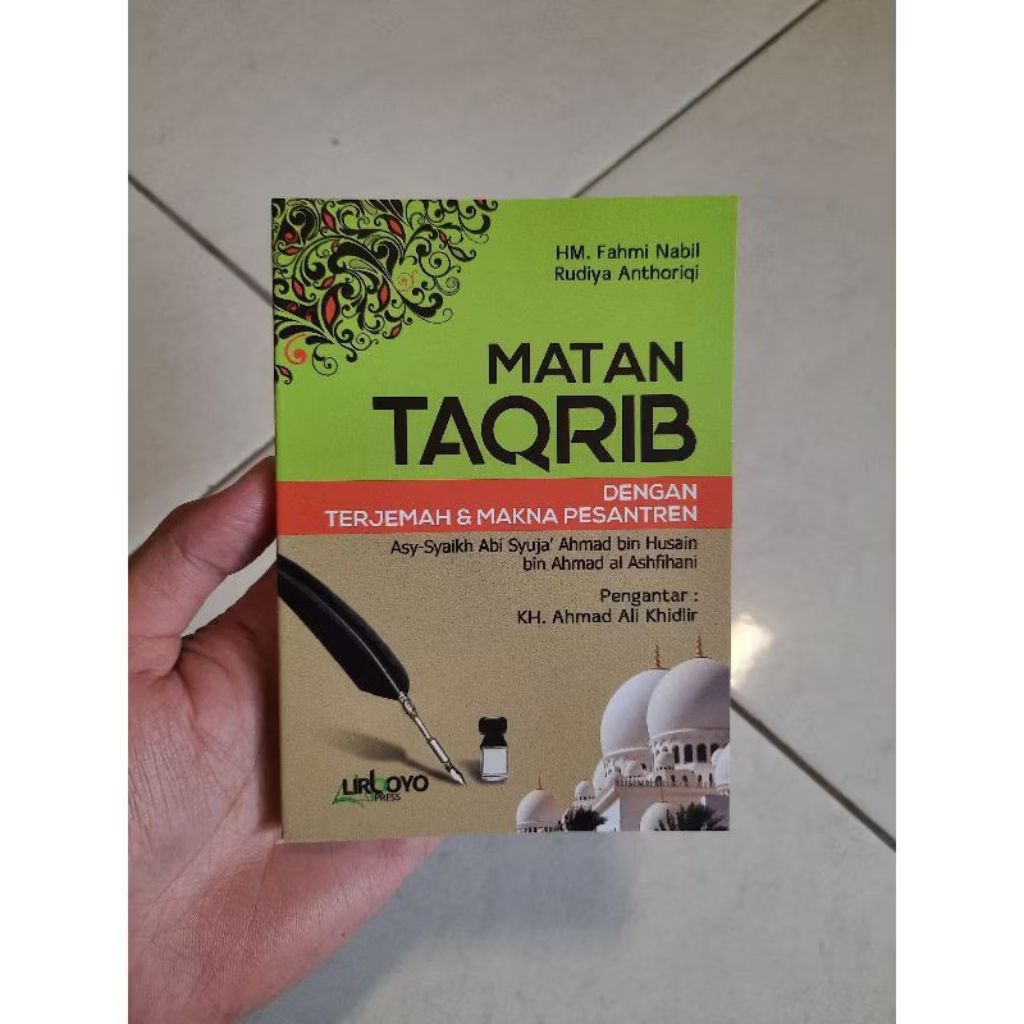 KITAB MATAN TAQRIB TERJEMAH & MAKNA PESANTREN - LIRBOYO PRESS