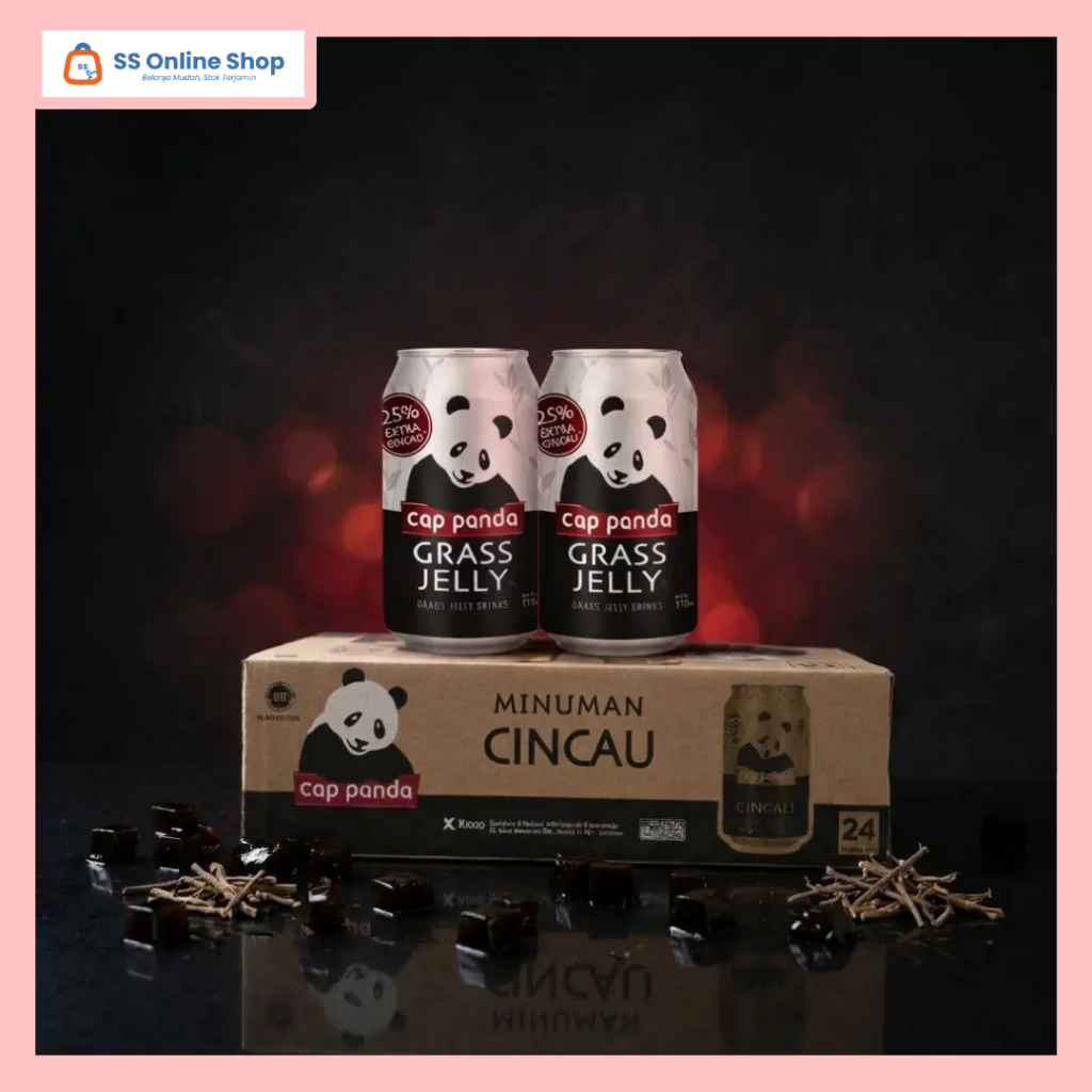 Minuman Cincau Kaleng 310ml Dus Isi 24 Kaleng