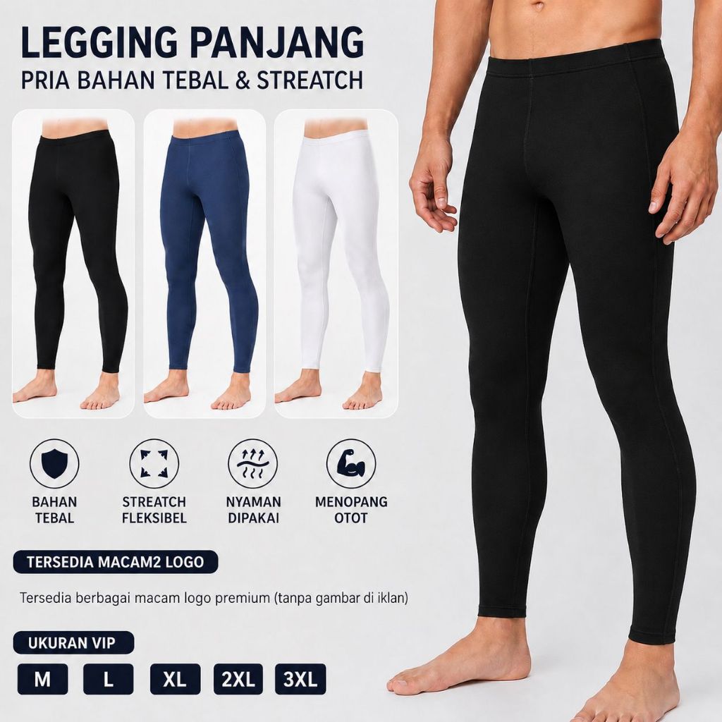 LEGGING PANJANG PRIA#LEGGINGCOWOK#LEGGINGPANJANGCOWOK#BULUTANGKIS#BADMINTON#VOLLEY Celana Legging Pa