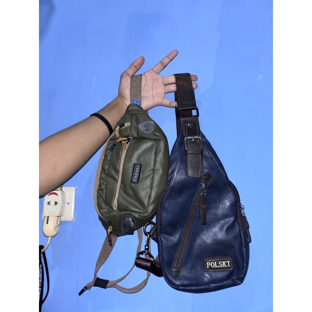 TAS SELEMPANG merk POLSKI dan CHORAL