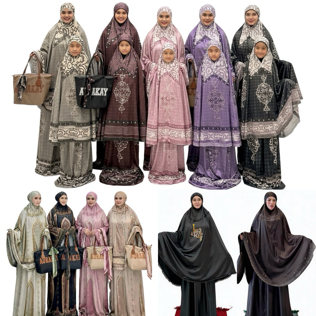 AURAKAY MUKENA ORI BY AURAKAY READY STOK SIAP KIRIM